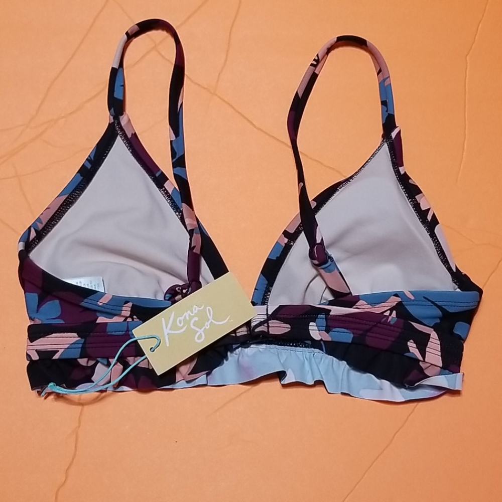 💯 New Kona Sol Swim Top sz (S) - Picture 3 of 4
